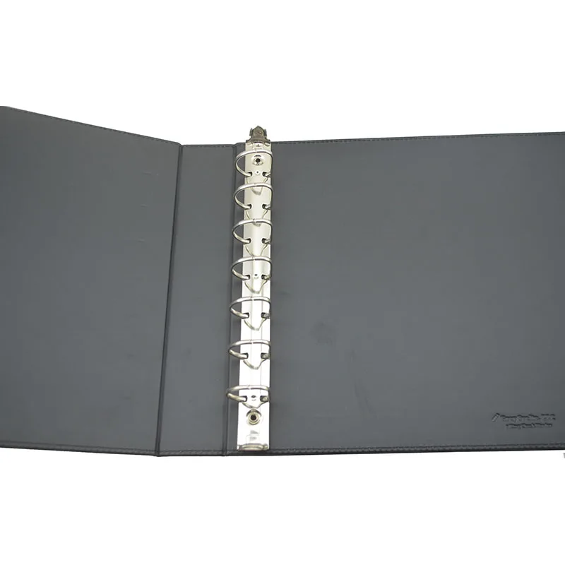 Modernqiu High Quality Pu Leather Check 7 Ring Binder Buy 7 Ring