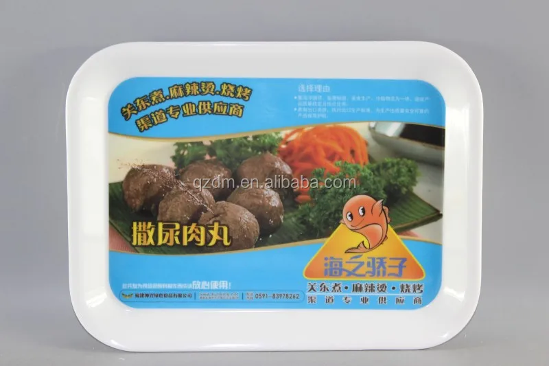 Sales Promotion Melamine Serving Tray
