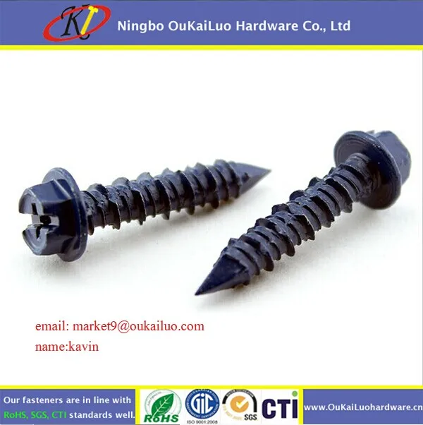 Concrete Screw Self Tapping Screw Ruspert Coating/ Tapcon Screws Buy