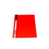 Customized Office Stationery FC Pocket PP A4 Divided Hard Cover Clear File Folder Thick Plastic File Folder