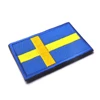 Cheap Stock Sweden flag embroidery patch
