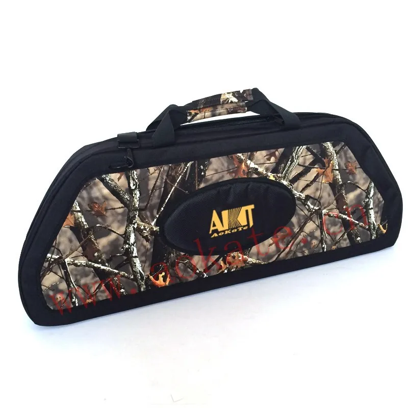 Oem Camo Compound Bow Case For Hunting With Camo Fabric Archery Bow Bag