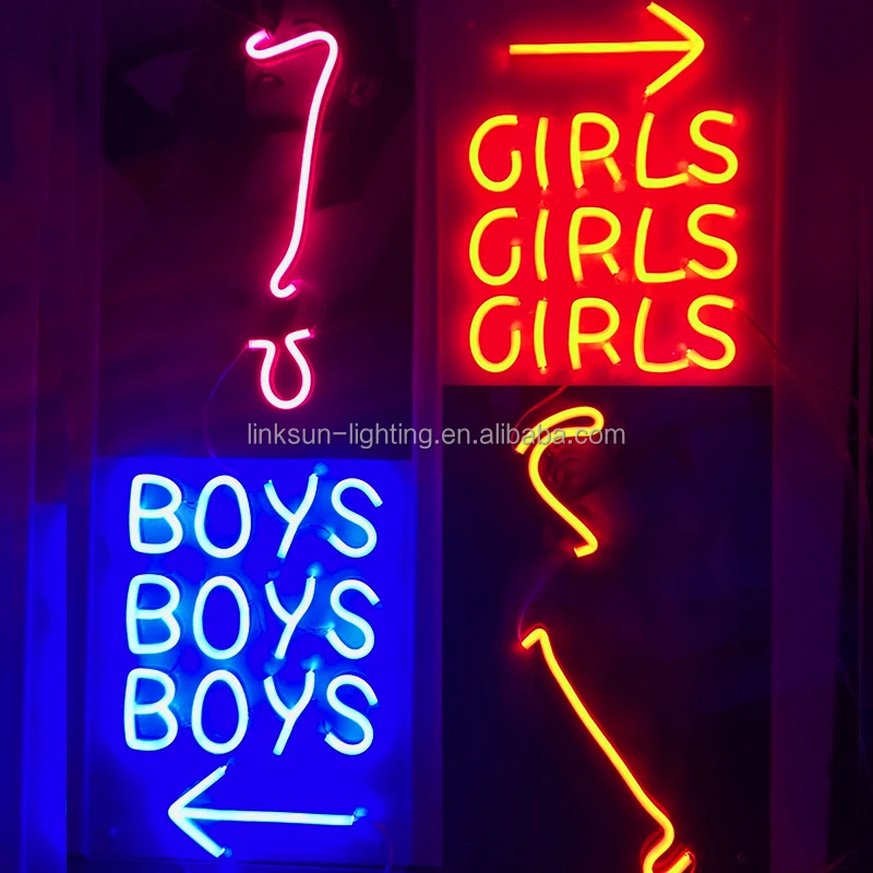 boys boys boys neon sign