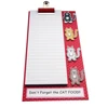 advertising good quality magnetic clip board with note pad