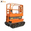 Factory Sales Tracked Scissor Lift Platform Crawler Lift Rough Terrain Lift