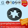 Flame cutting piece
