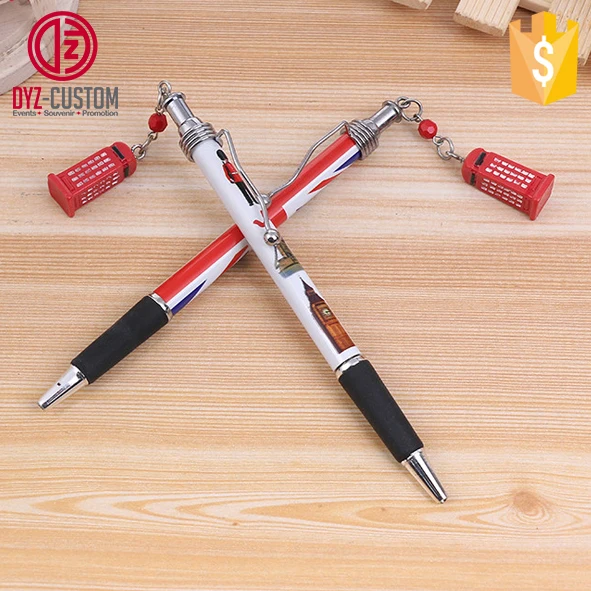 London Souvenir Plastic Ballpoint Pen Custom Uk Souvenir Ball Pens