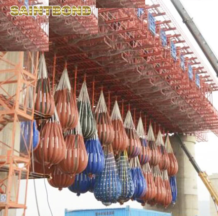 Lift offshore heavy punching bag 35t load test weight water bags for