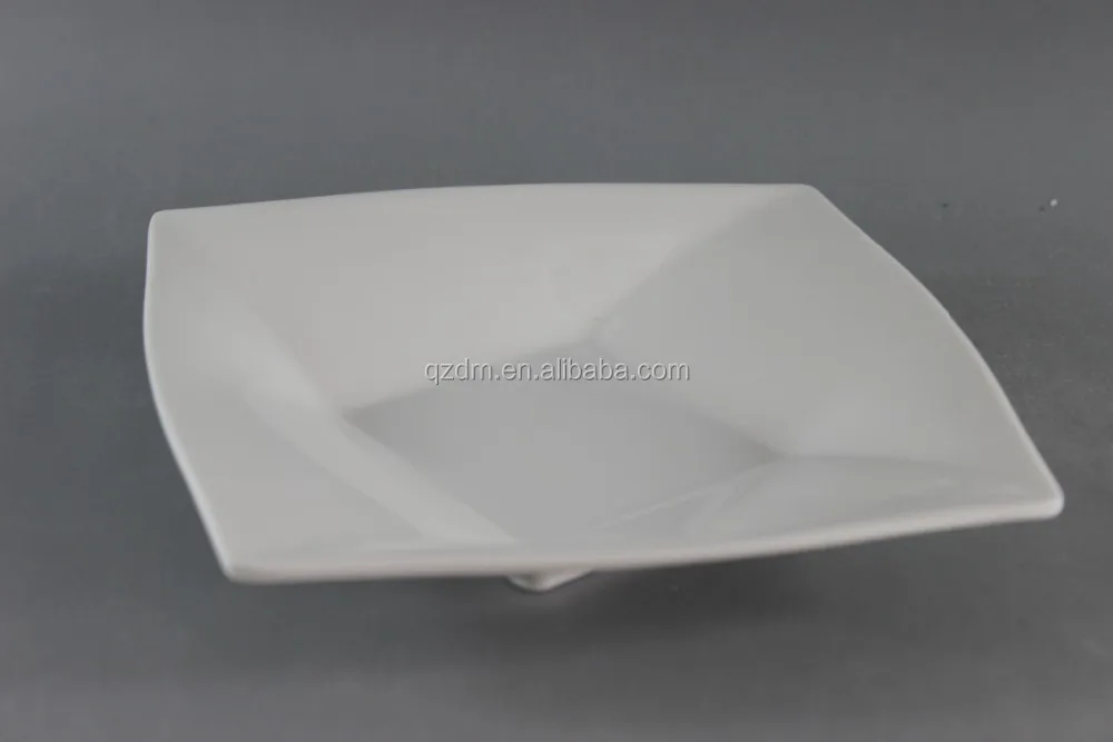 Irregular Shape Melamine White Plate And Dish In Top Grade