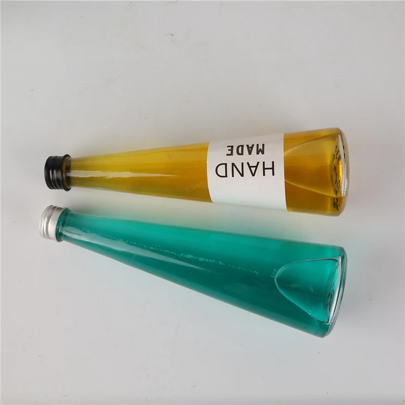 Wholesale Factory Price New Conical Flask 300ml Juice Drink Bottle