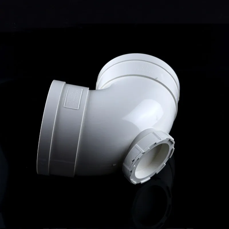 Plastic Pvc Elbow Pipe Fittings For Water Drainage Buy Horizontal