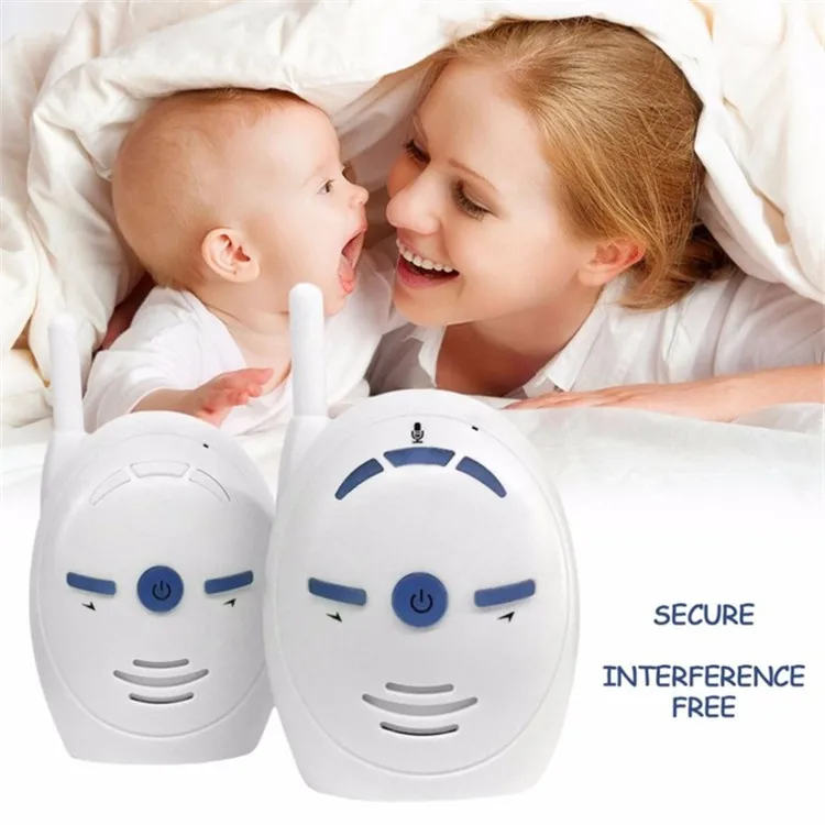 Wireless 2 Way Talk Baby Monitor Audio Walkie Talkie Voice Alarm Intercoms Kids