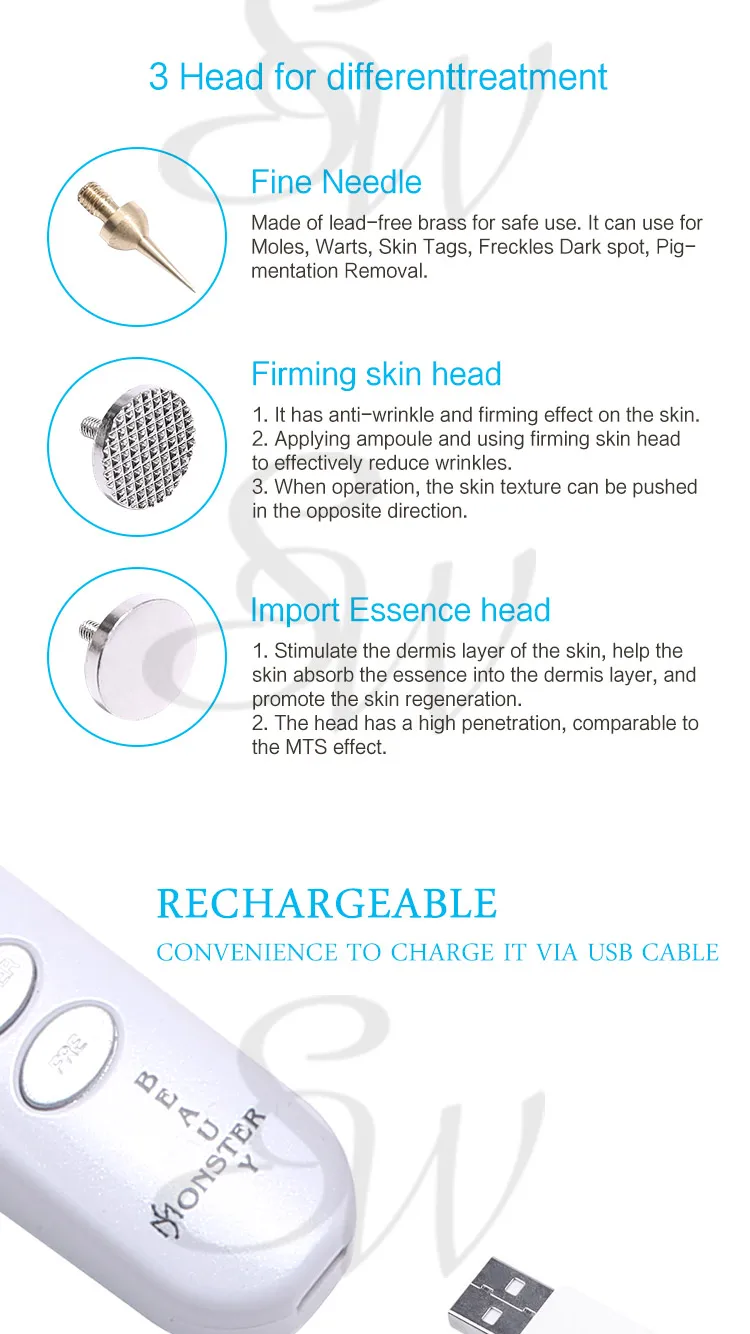 Sanwei SW-K05 wholesale mole removal mini portable beauty plasma pen beauty equipment for home use