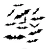Myway 3D DIY Wall Decor Decoration Wall Stickers 3D Bat for Home, Party, Halloween, Christmas (Black)