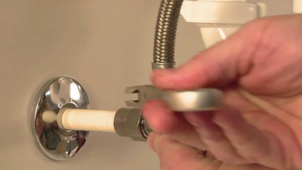 changing bathroom sink shut off valve