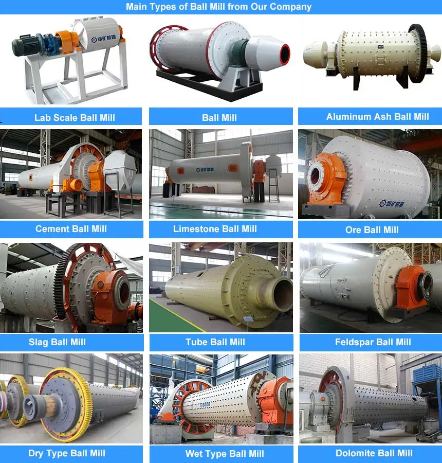 Small Mining Clay Grinding Ball Mill Core