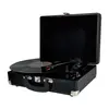 Audmic Suitcase Wooden vintage vinyl record player with USB TF LED