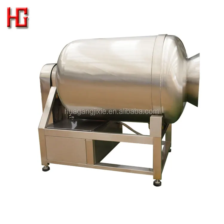 Vacuum Tumbler Chicken Marinating Machine / Meat Jerky Salting Tumbling