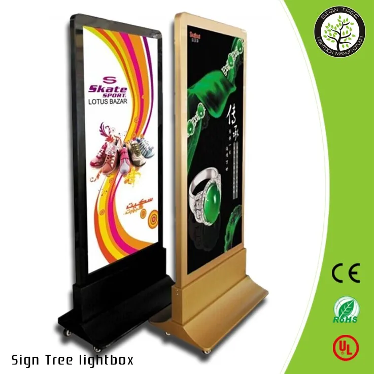 Led Advertising Light Box Vertical Doublesided Billboards