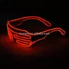 Party EL rave sunglasses glowing led glasses for Festival halloween celebration