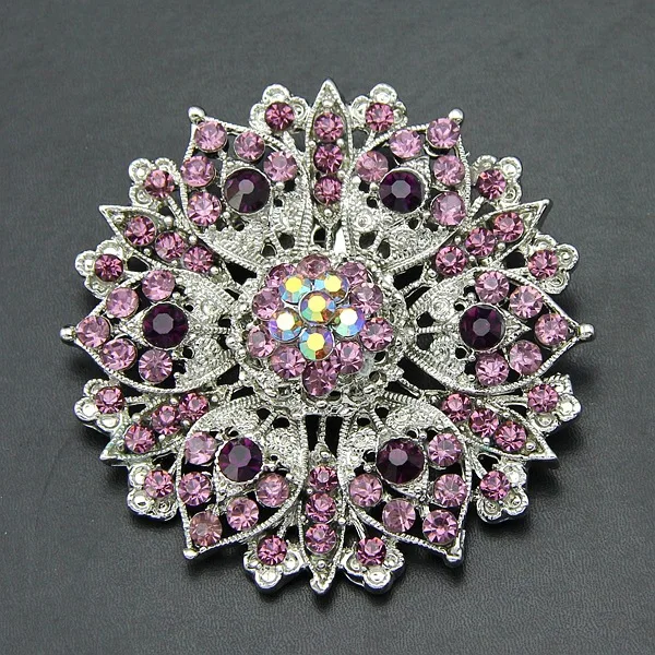 Beautiful Broches Alloy European Style Crystal Brooches Classic Brooch ...