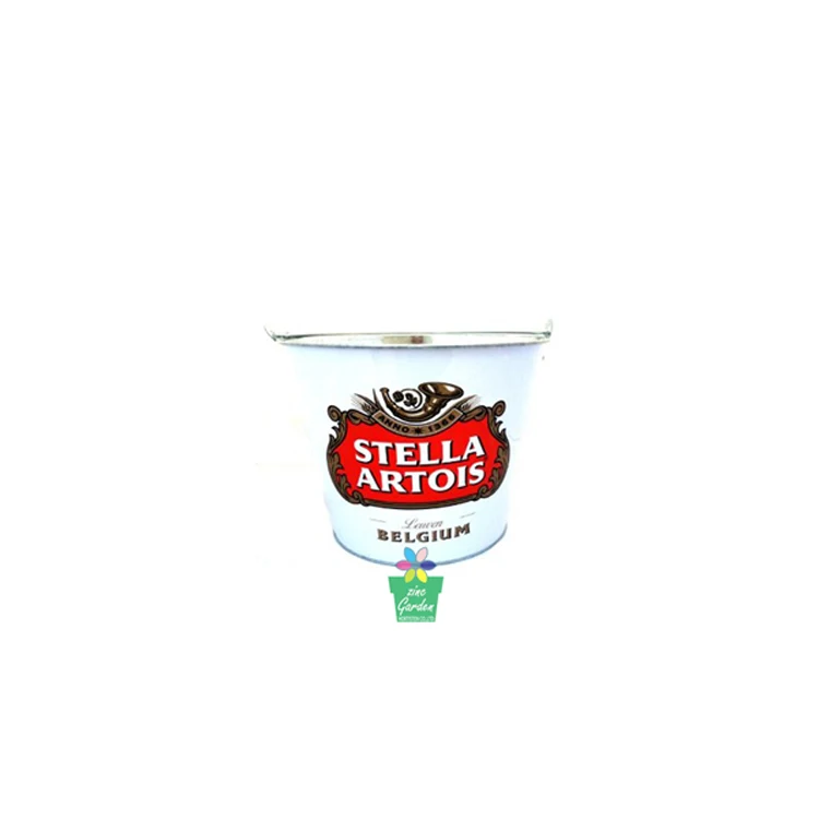 Details about   NEW 3 Stella Artois Spitzer Beer Ice Bucket Lot Galvanized Metal Cooler