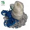 1.5Lb 8FT 1/4" Lead Bob Nylon Mono Commercial Drawstring Hand Fishing Cast Net