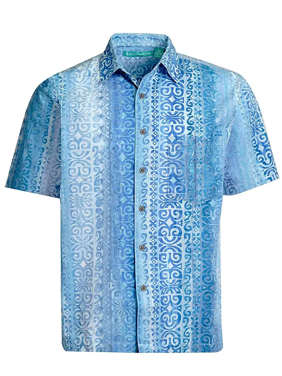 Artisan Outfitters Mens Key West Cotton Batik Shirt