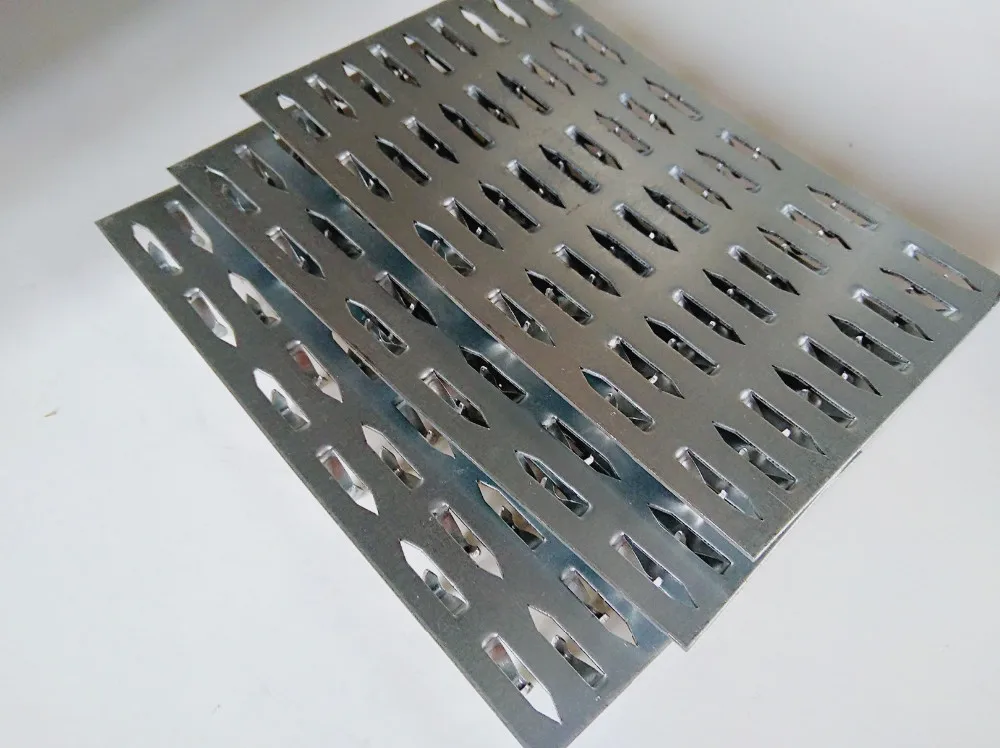 210 ea 4" x 6" Truss Plate Mending Plate Nail Teeth Structural Connecting Plate 