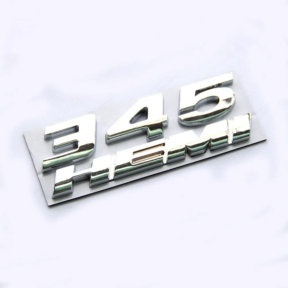 18.2. Yoaoo 1 OEM Chrome 345 HEMI 345HEMI Emblem Badge Alloy Decal 3d Log.....