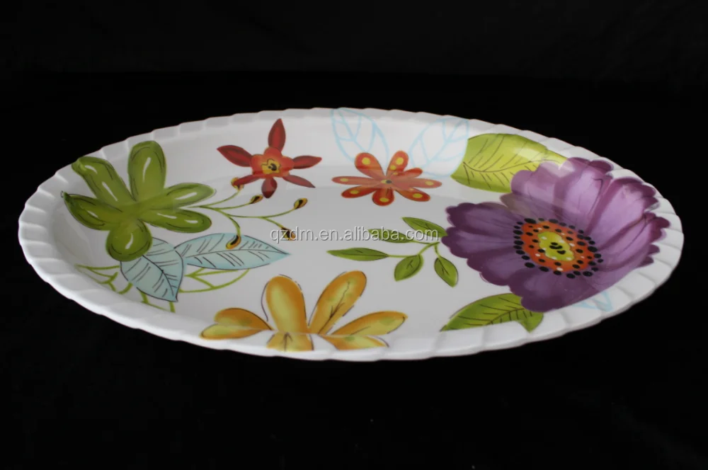 19inch Melamine Big Oval tray