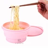 Customized Logo Microwave Collapsible Bowl Silicone