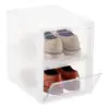 Large Drop Front Shoe Box iris shoe box Support FBA