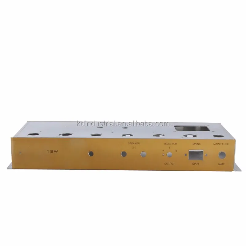 Oem Aluminium Audio Amplifier Chassis For Diy Guitar Tube Amp Kits