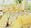 Print polyester home bedding sets