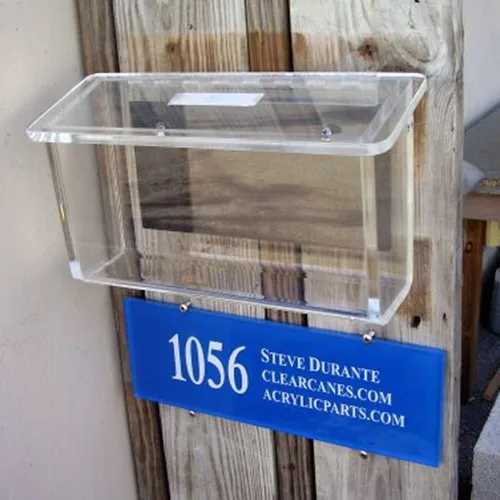 Custom Made Home Acrylic Mailbox,Clear Acrylic Mailbox With Lock Buy