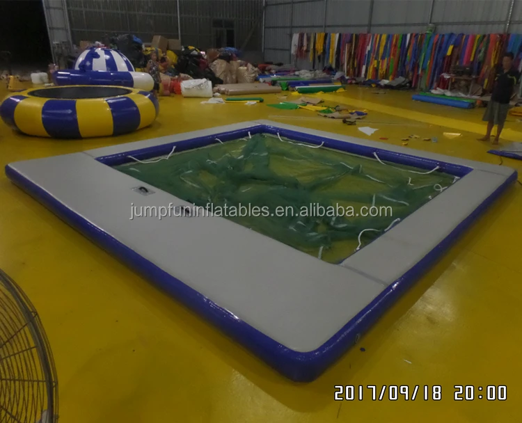 mesh inflatable pool float