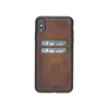 Retro Design phone case for Crazy horse leather phone shell with card slot