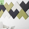 Controlling background noise wedge egg shaped foam acoustic panels