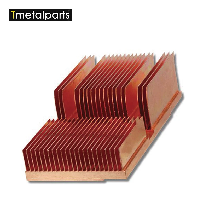 Dongguan Hot Selling Large Welding Copper Plate Heatsink For Led In Oem