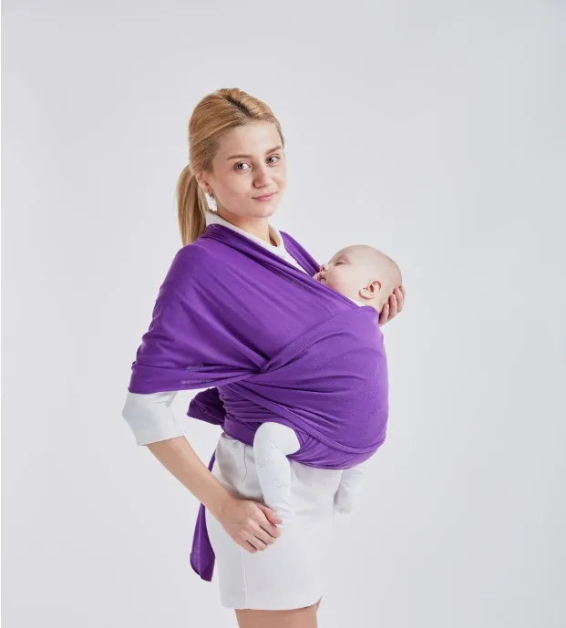 Newborn Swaddle Baby Carrier Sling 03 Yrs Breathable Cotton Soft