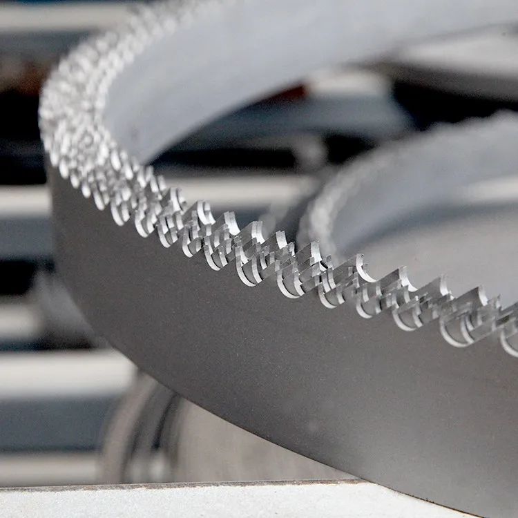 Magnate Carbon Steel Bandsaw Blade, 100-3/4" Length X 3/8" Width, 3 Hook Tooth For Wood & Soft Metal Cutting