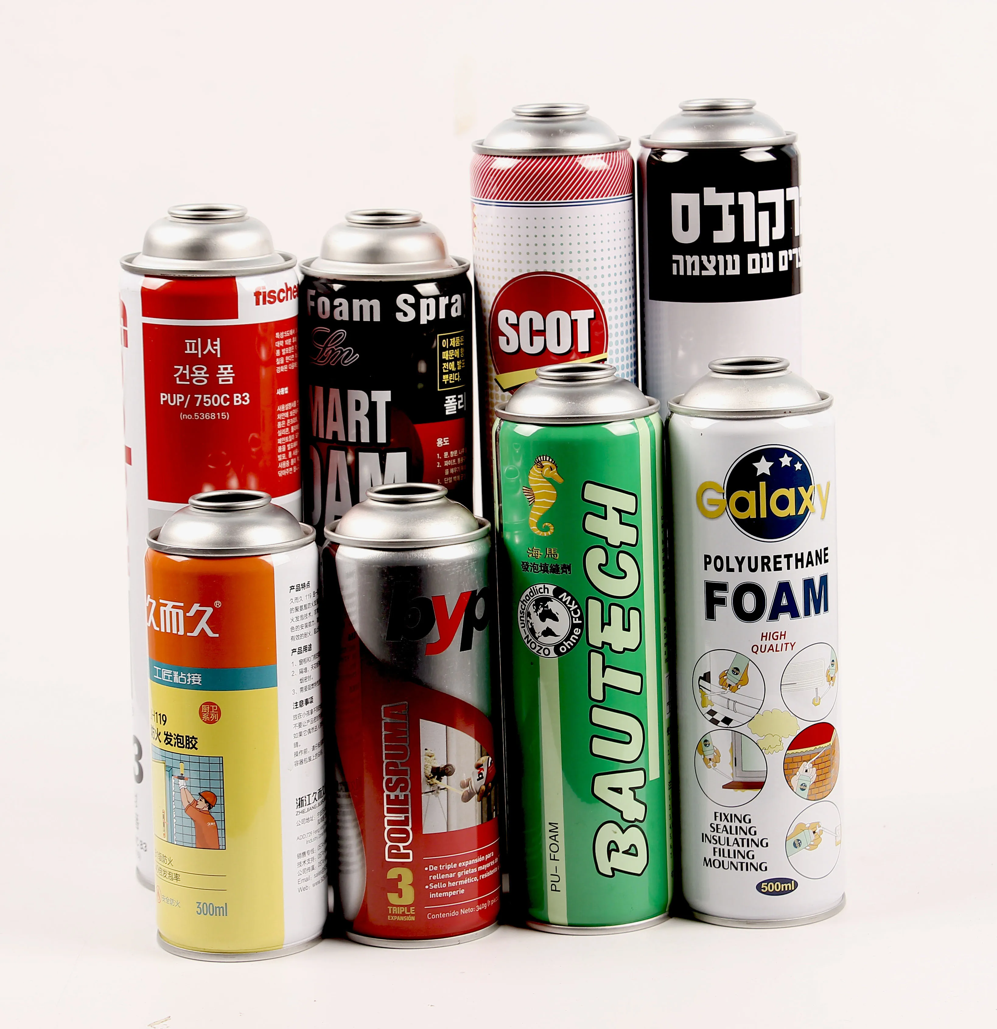 empty aerosol cans