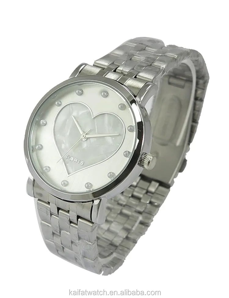 diamond heart watch