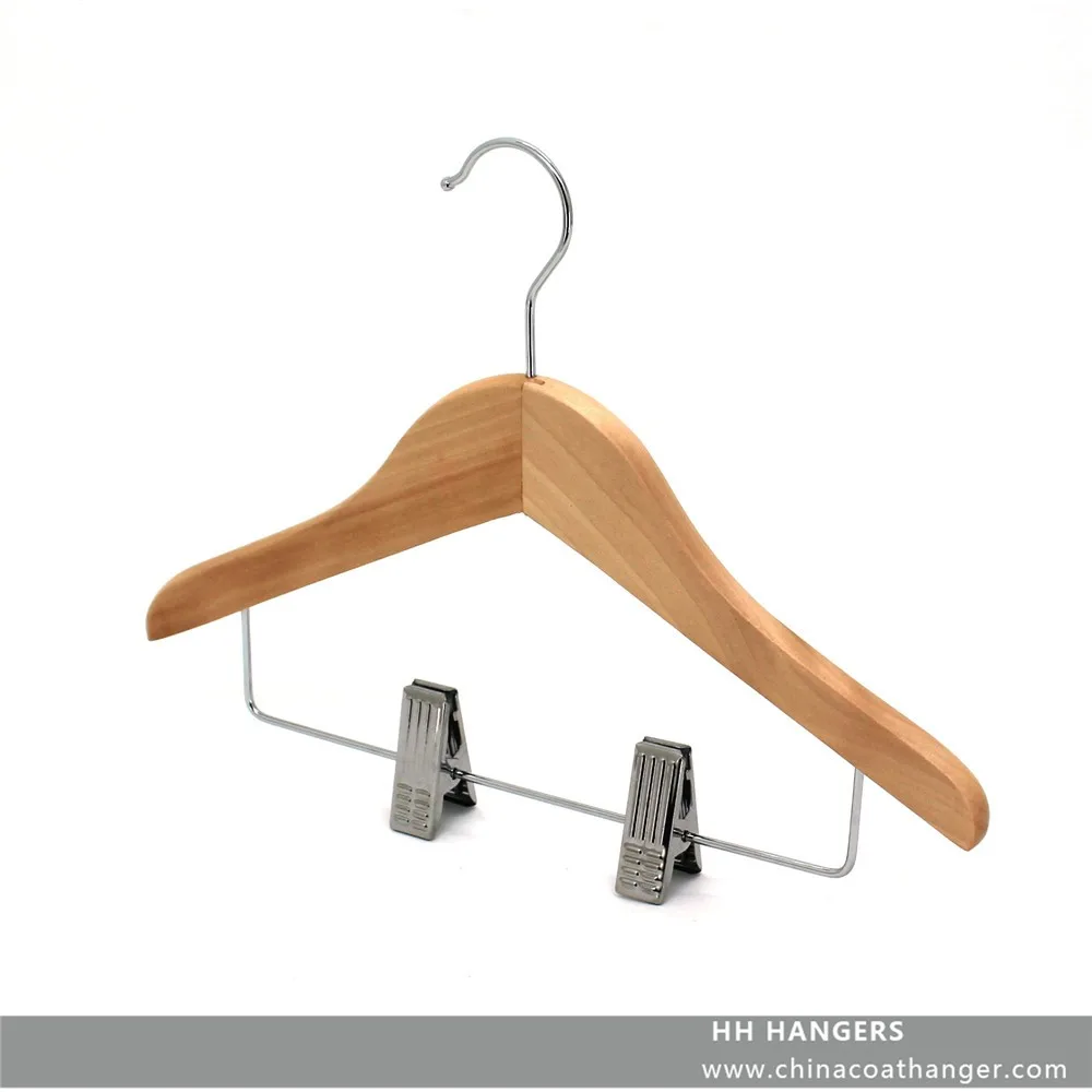 wooden baby clothes hangers