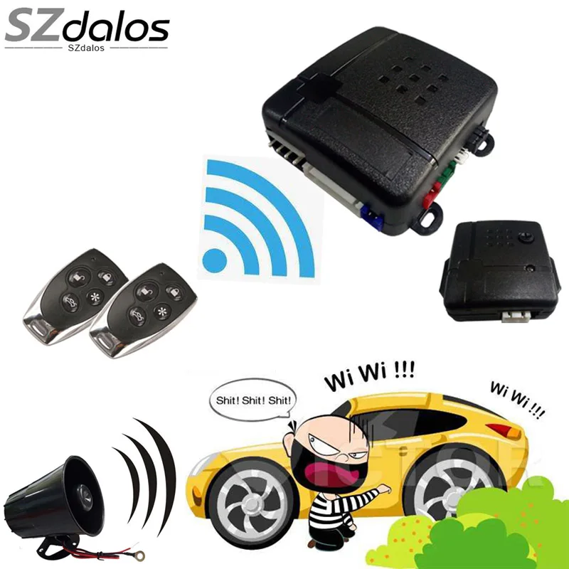 G01 G02 One Way Easy Car Alarm Go Keyless Entry System Safeguard Car