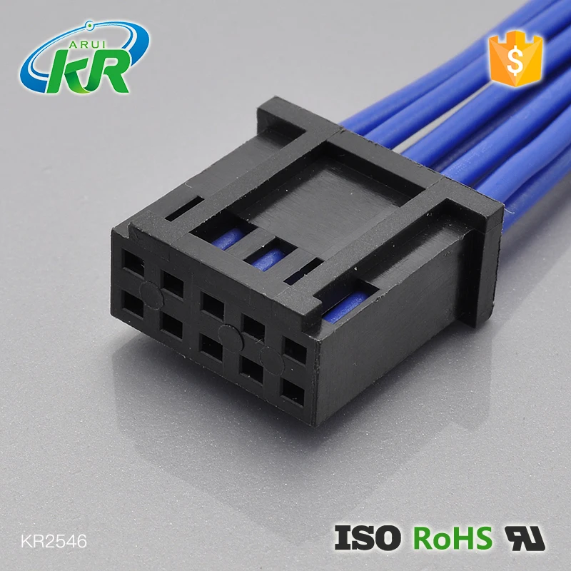 KR2546 2.54 daul row right angle wire to board DIP connectors