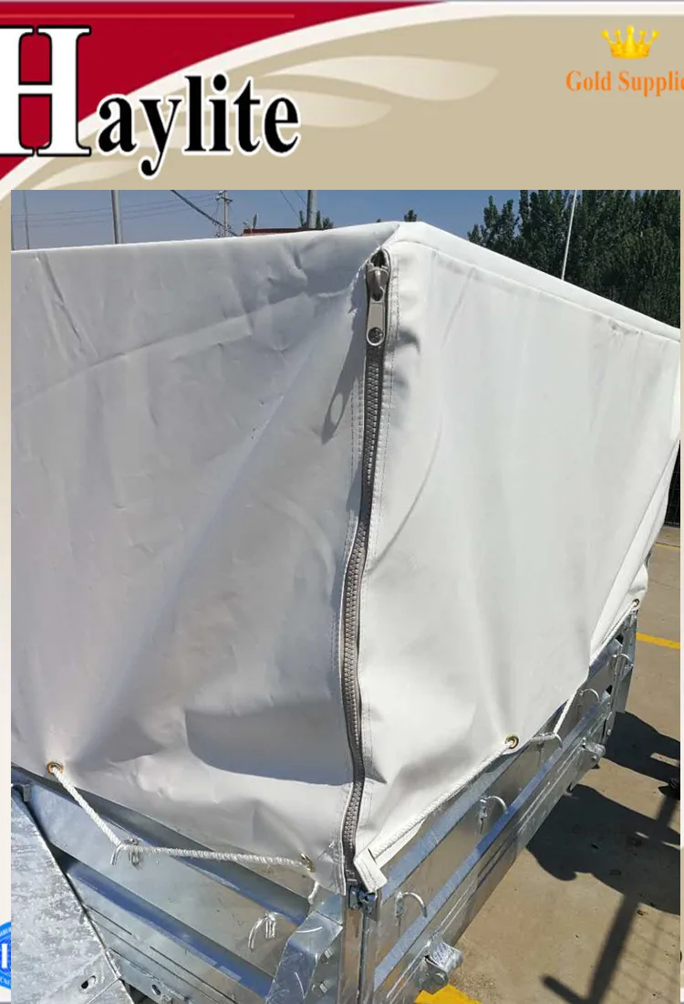 Hot Dip Galvanized 8x5 tandem box trailer used farm trailer .jpg