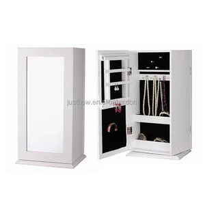 Rotating Mirrored Jewelry Cabinet Wholesale Jewelry Cabinet