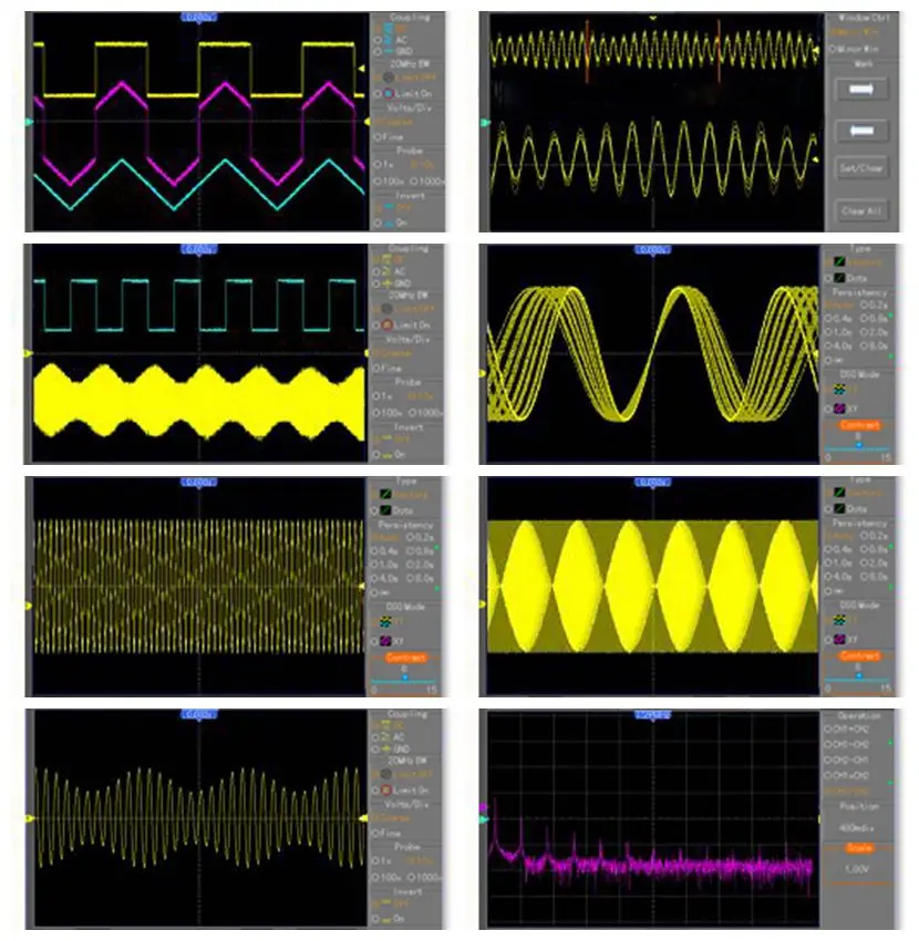 Hantek DSO7064B 60Mhz 2GSa/s Sample Rate 64K memory depth USB Oscilloscope